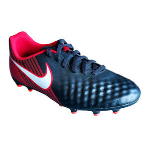 Nike Kids Black Red White Soccer Cleats